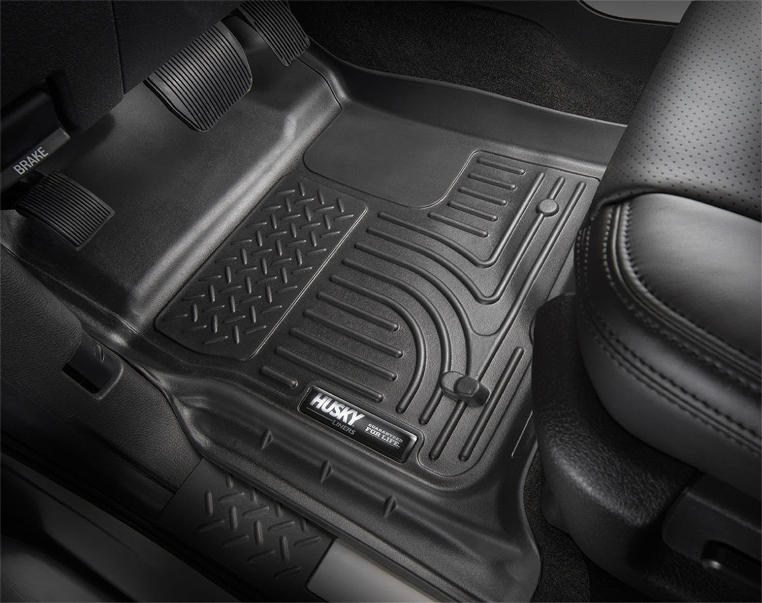 Husky Liners 14321 Weatherbeater Series 3rd Seat Floor Liner Black