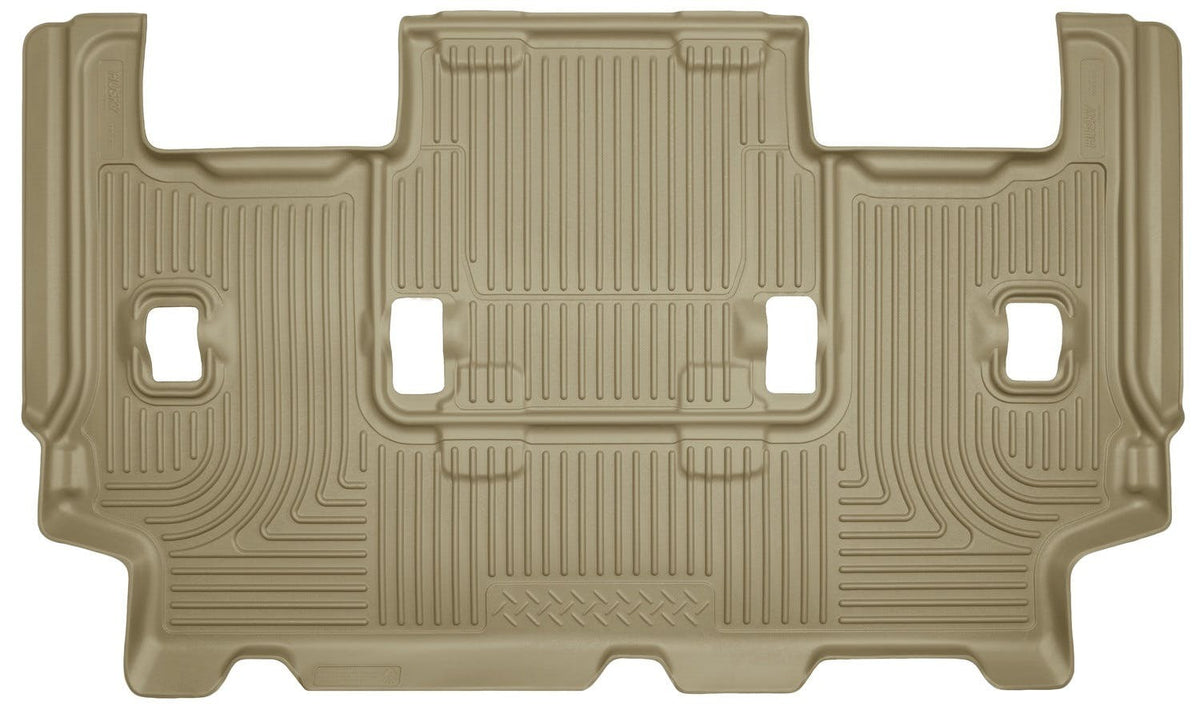 Husky Liners 14323 Weatherbeater Series 3rd Seat Floor Liner Tan