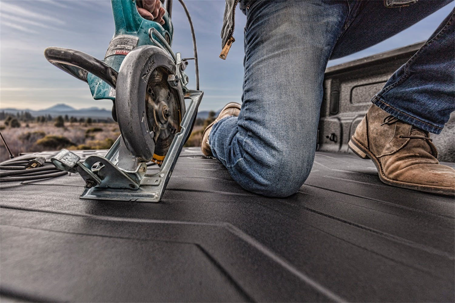 Husky Liners 16004 Truck Bed Mat Heavy Duty Bed Mat Black