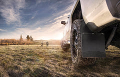 DISCONTINUED - Husky Liners 17104 Mud Flaps Kick Back Mud Flaps 12 Wide - Black Top