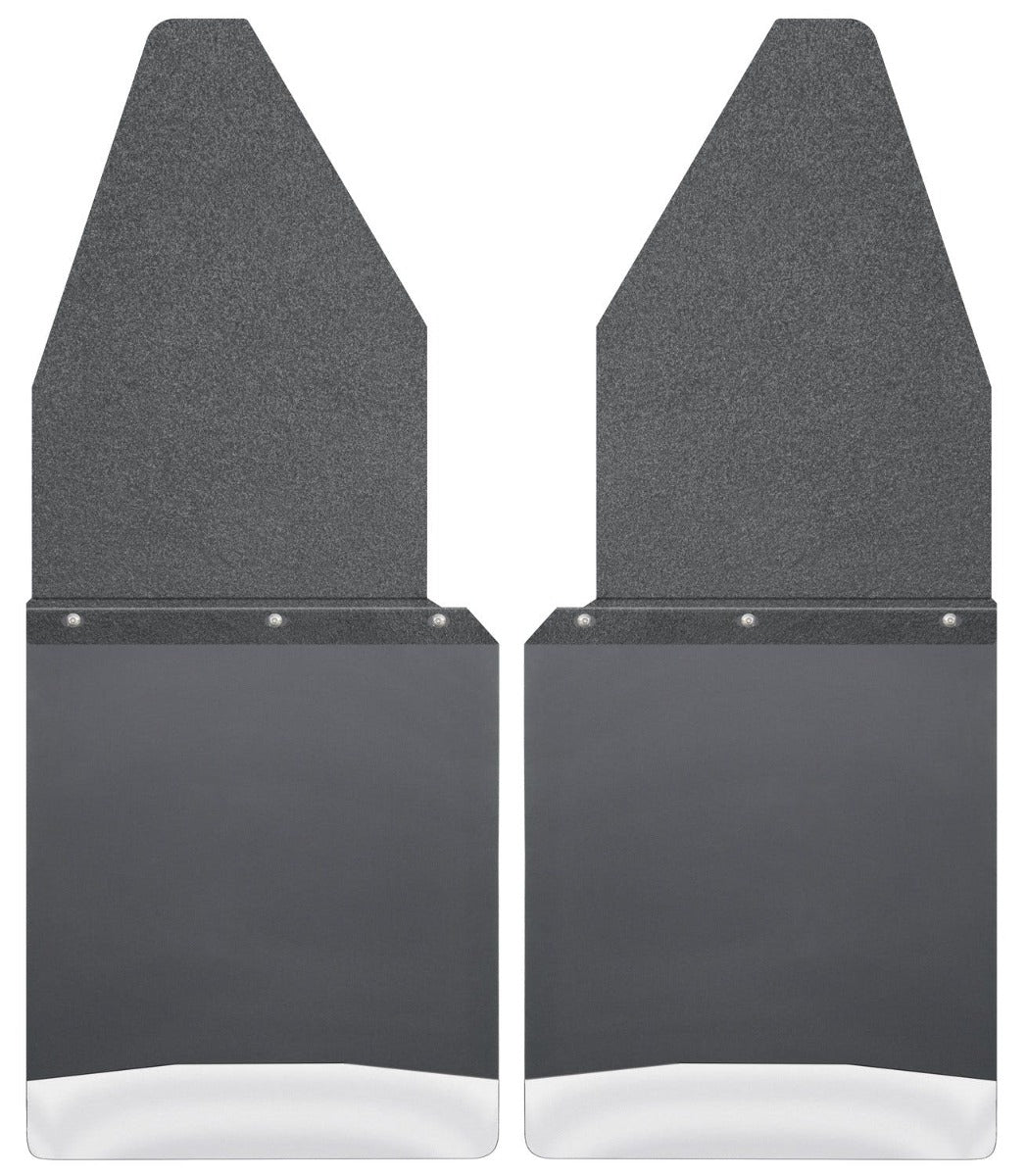 DISCONTINUED - Husky Liners 17104 Mud Flaps Kick Back Mud Flaps 12 Wide - Black Top
