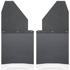 DISCONTINUED - Husky Liners 17111 Mud Flaps Kick Back Mud Flaps 14 Wide - Black Top