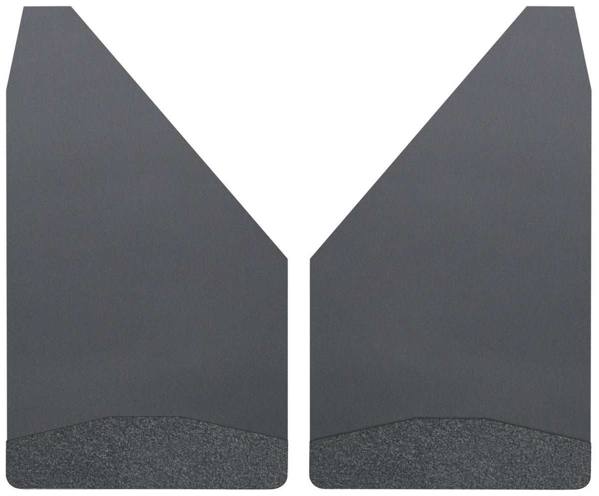 Husky Liners 17153 Mud Flaps Universal Mud Flaps 14 Wide - Black Weight Black