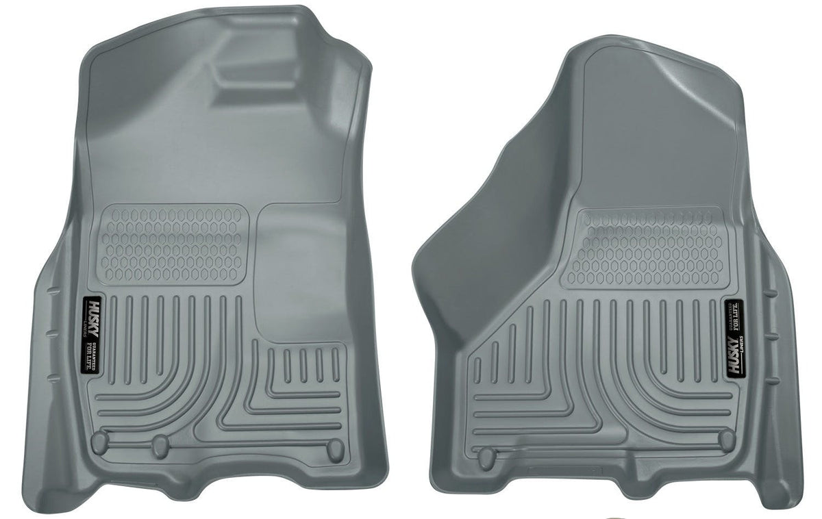 DISCONTINUED - Husky Liners 18002 Weatherbeater Series Front Floor Liners Grey