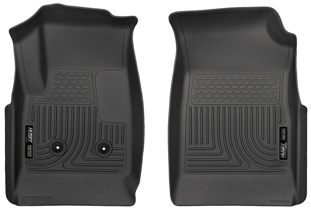 Husky Liners 18111 Weatherbeater Series Front Floor Liners Black