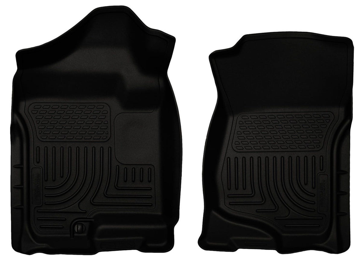 Husky Liners 18201 Weatherbeater Series Front Floor Liners Black