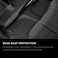 DISCONTINUED - Husky Liners 18202 Weatherbeater Series Front Floor Liners Grey