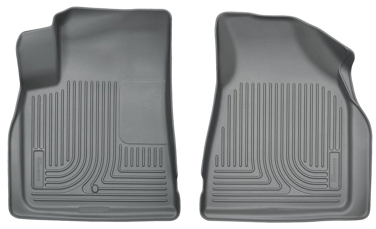 DISCONTINUED - Husky Liners 18212 Weatherbeater Series Front Floor Liners Grey