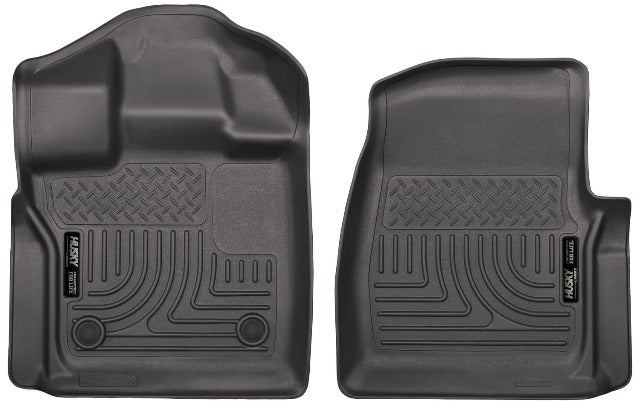 Husky Liners 18351 Weatherbeater Series Front Floor Liners Black