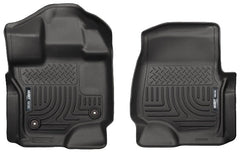 Husky Liners 18361 Weatherbeater Series Front Floor Liners Black