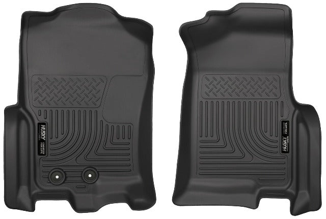 Husky Liners 18371 Weatherbeater Series Front Floor Liners Black