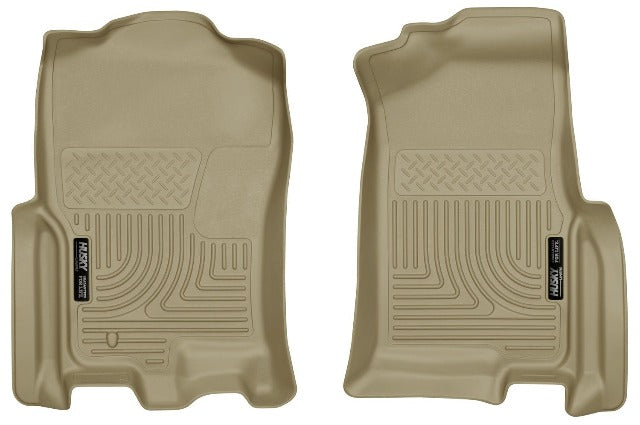 DISCONTINUED - Husky Liners 18393 Weatherbeater Series Front Floor Liners Tan