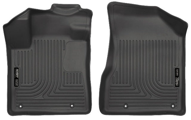 Husky Liners 18611 Weatherbeater Series Front Floor Liners Black