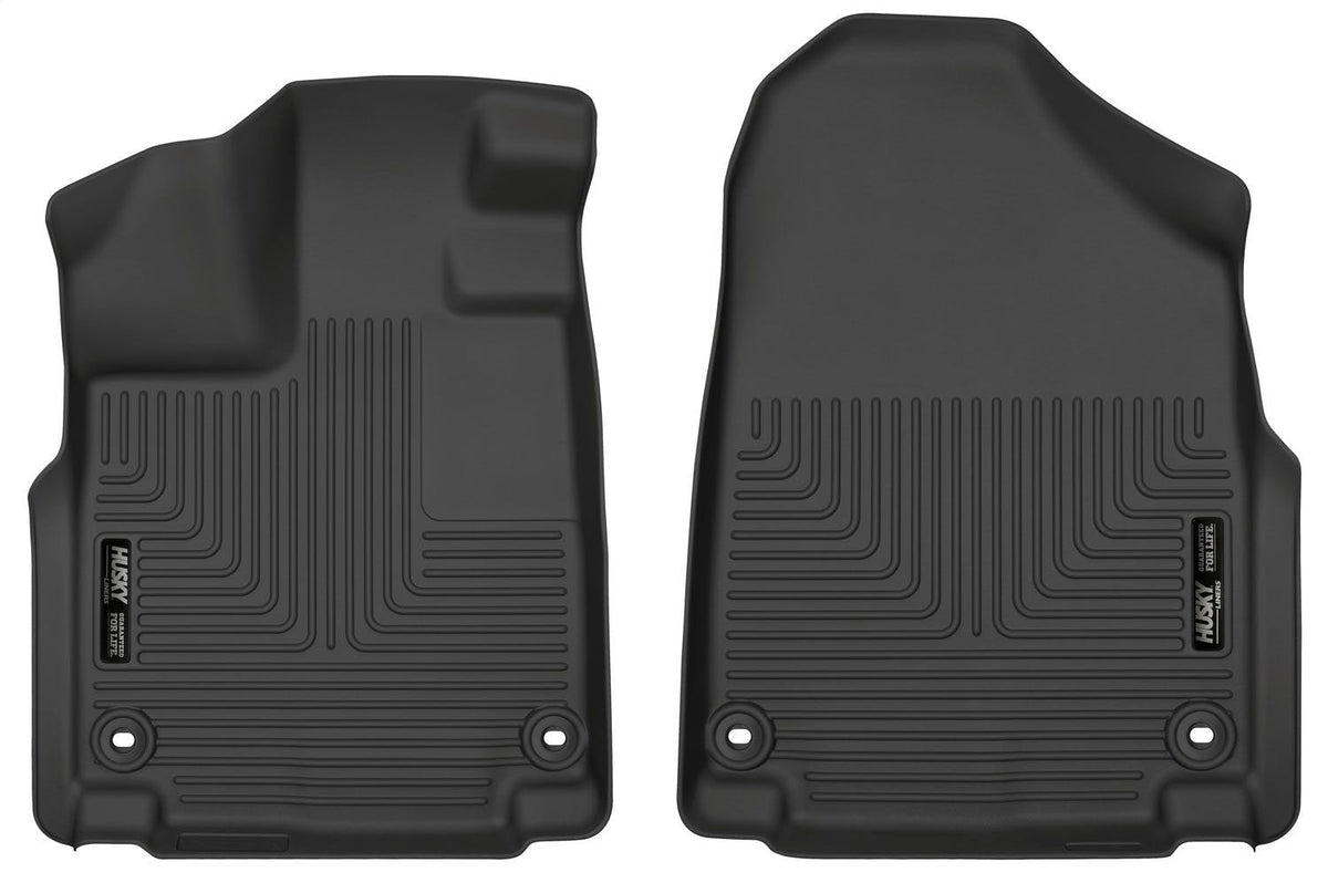 Husky Liners 18801 Weatherbeater Series Front Floor Liners Black