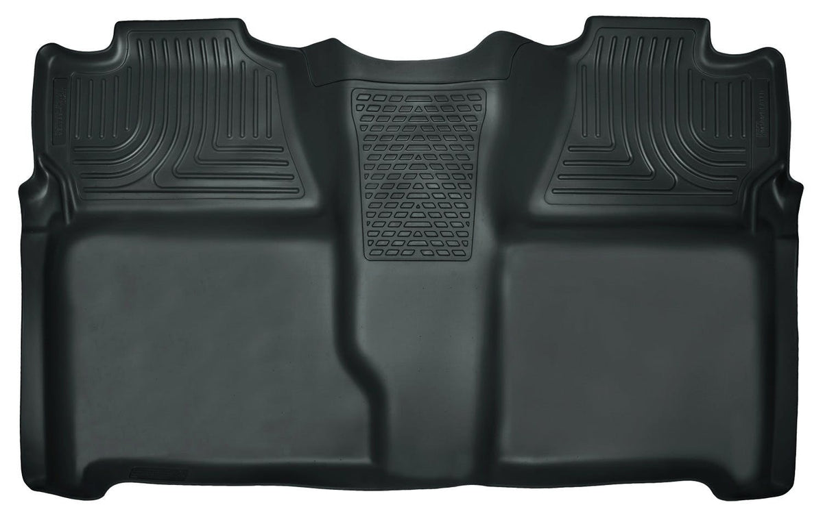 DISCONTINUED - Husky Liners 19202 Weatherbeater Series 2nd Seat Floor Liner (Full Coverage) Grey