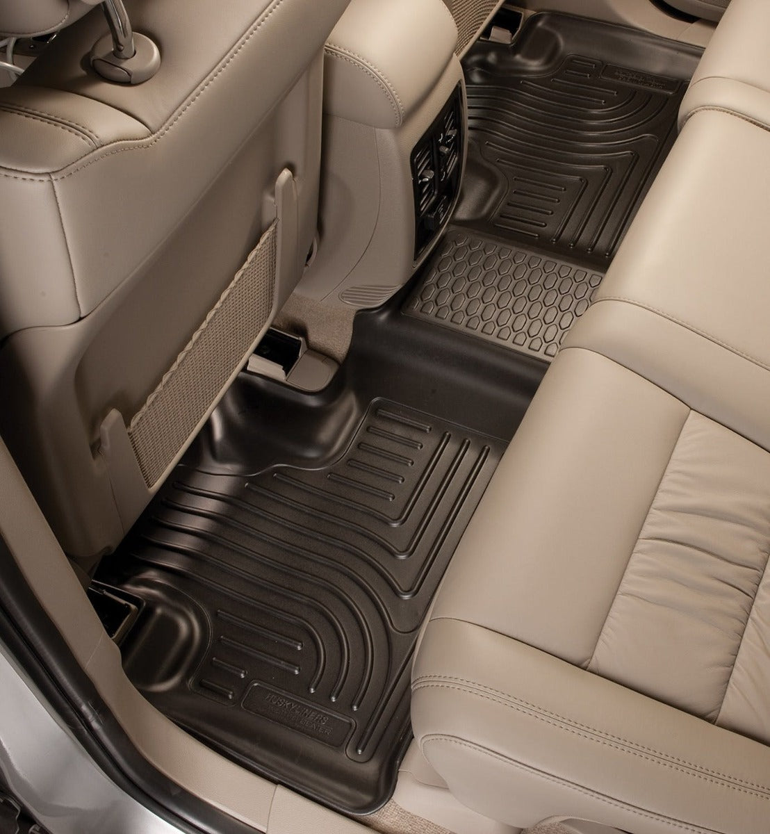 Husky Liners 19211 Weatherbeater Series 2nd Seat Floor Liner Black