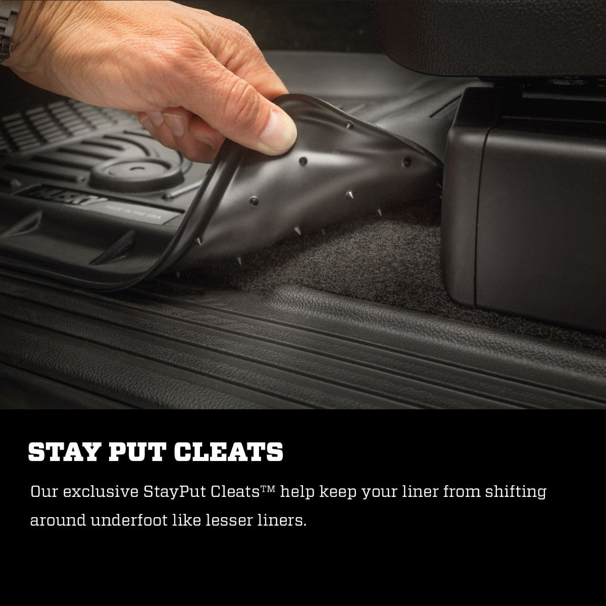 Husky Liners 19211 Weatherbeater Series 2nd Seat Floor Liner Black