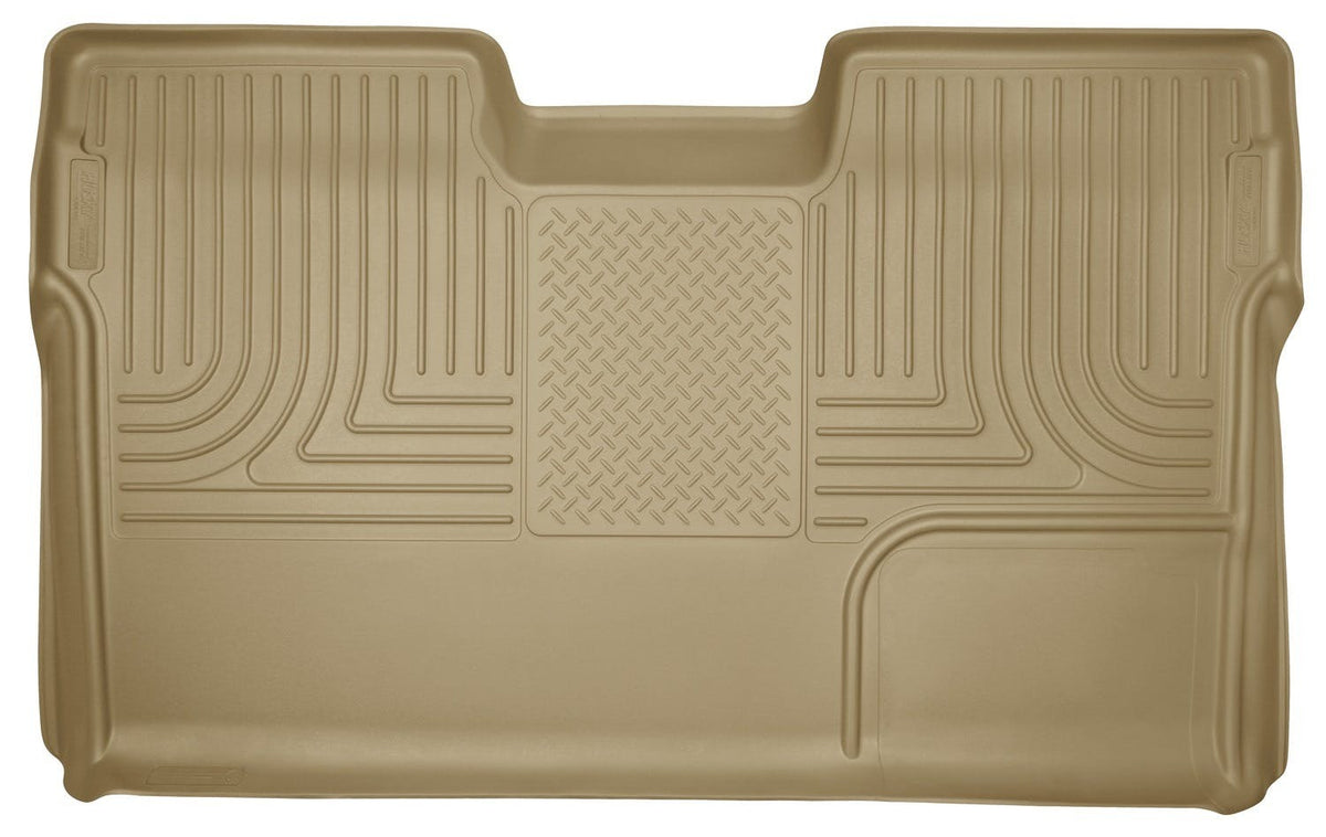 Husky Liners 19333 Weatherbeater Series 2nd Seat Floor Liner (Full Coverage) Tan