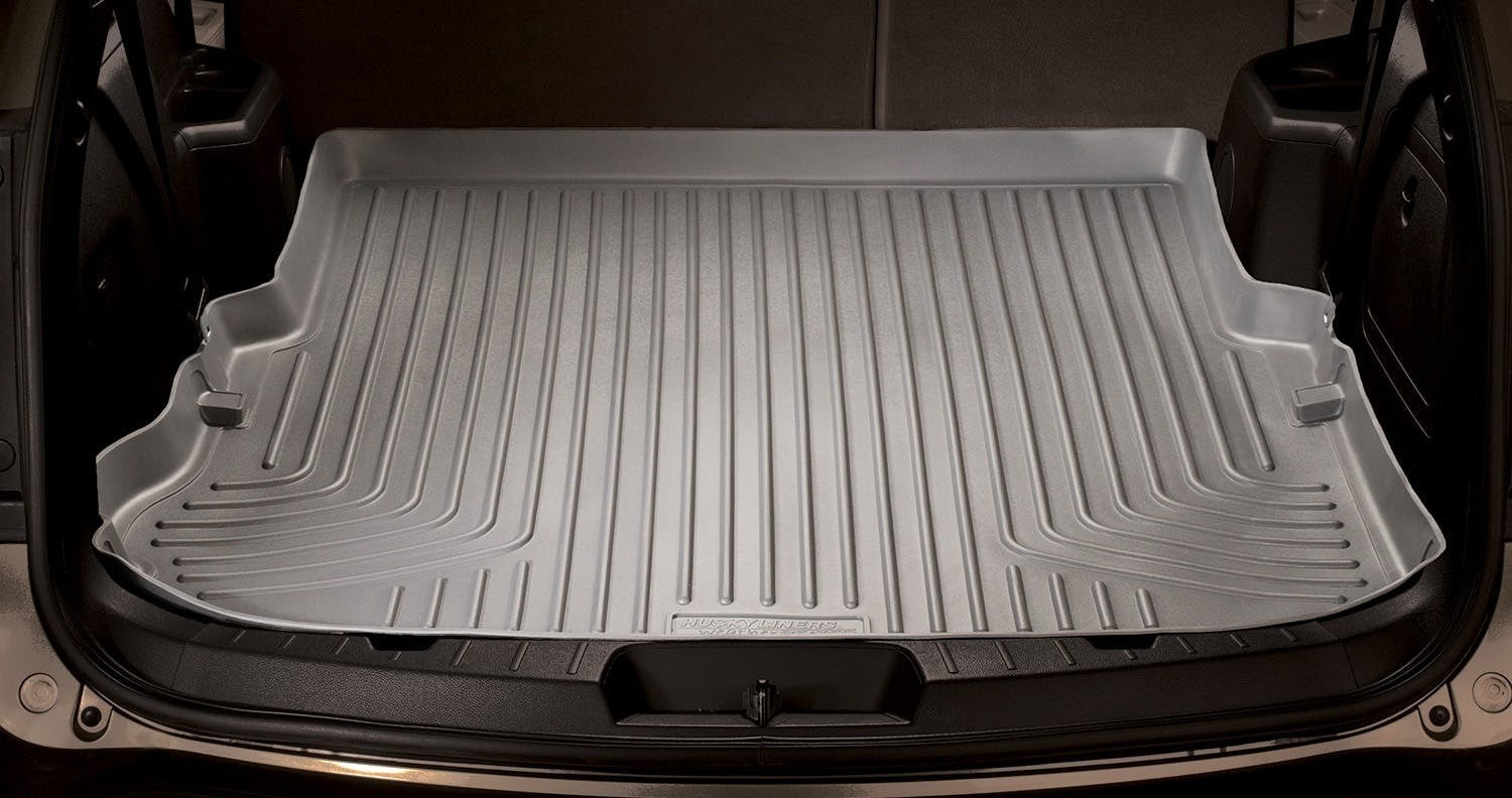 Husky Liners 28263 Weatherbeater Series Cargo Liner Behind 3rd Seat Tan