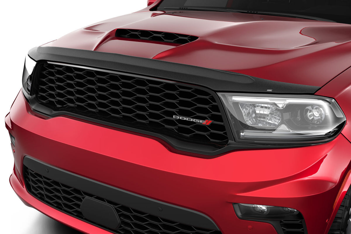 Husky Liners Aeroskin II Hood Protector; Matte Black Low Profile 2830038