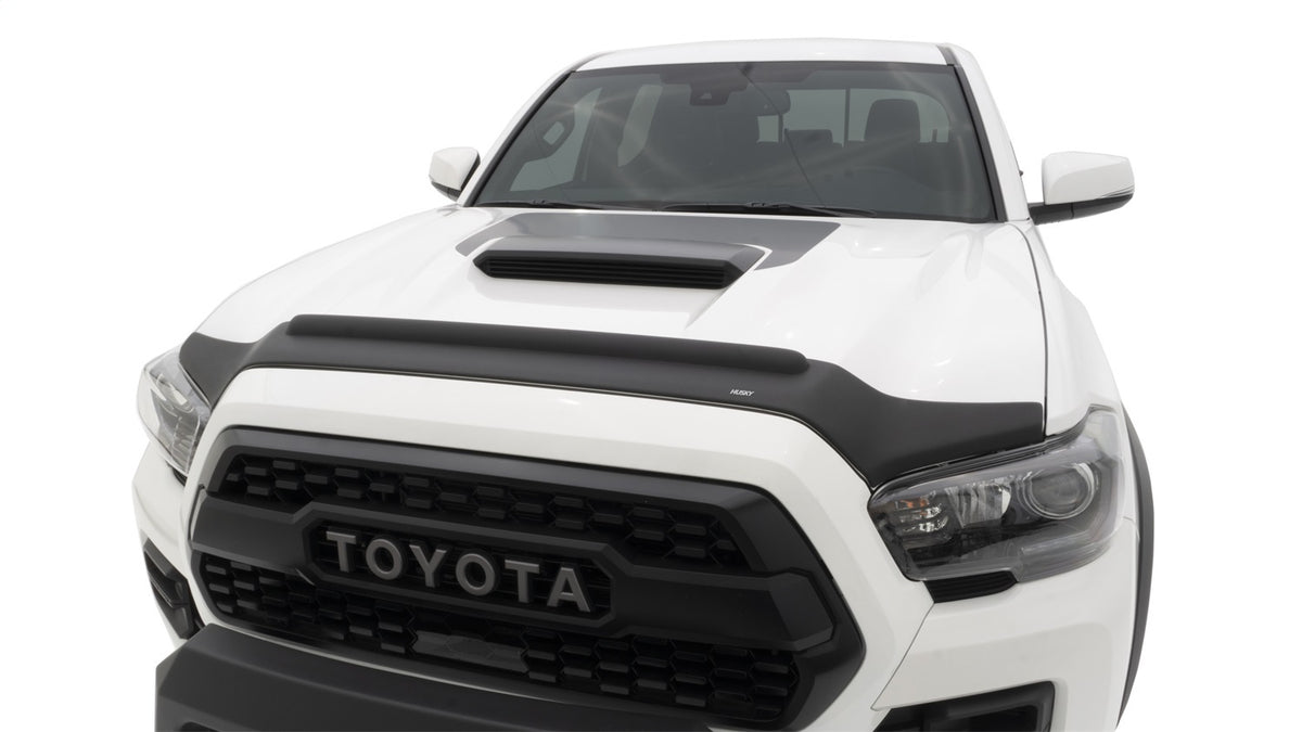 Husky Liners Aeroskin II Hood Protector; Matte Black Low Profile 2830094