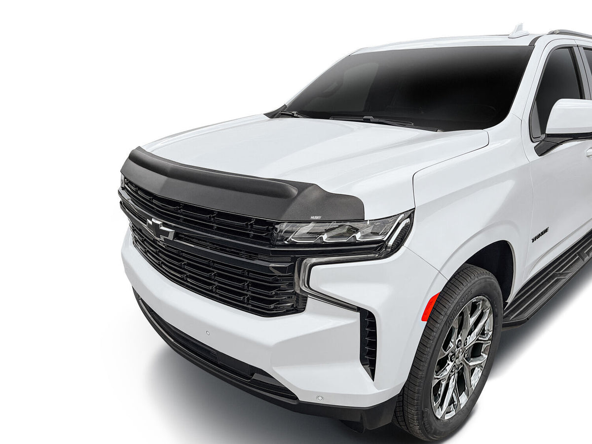 Husky Liners Aeroskin II Hood Protector; Matte Black Low Profile 2830177