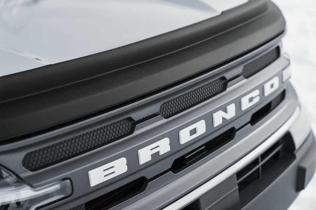 Husky 2830188 Aeroskin II Hood Protector Matte Black 2021-25 Ford Bronco Sport
