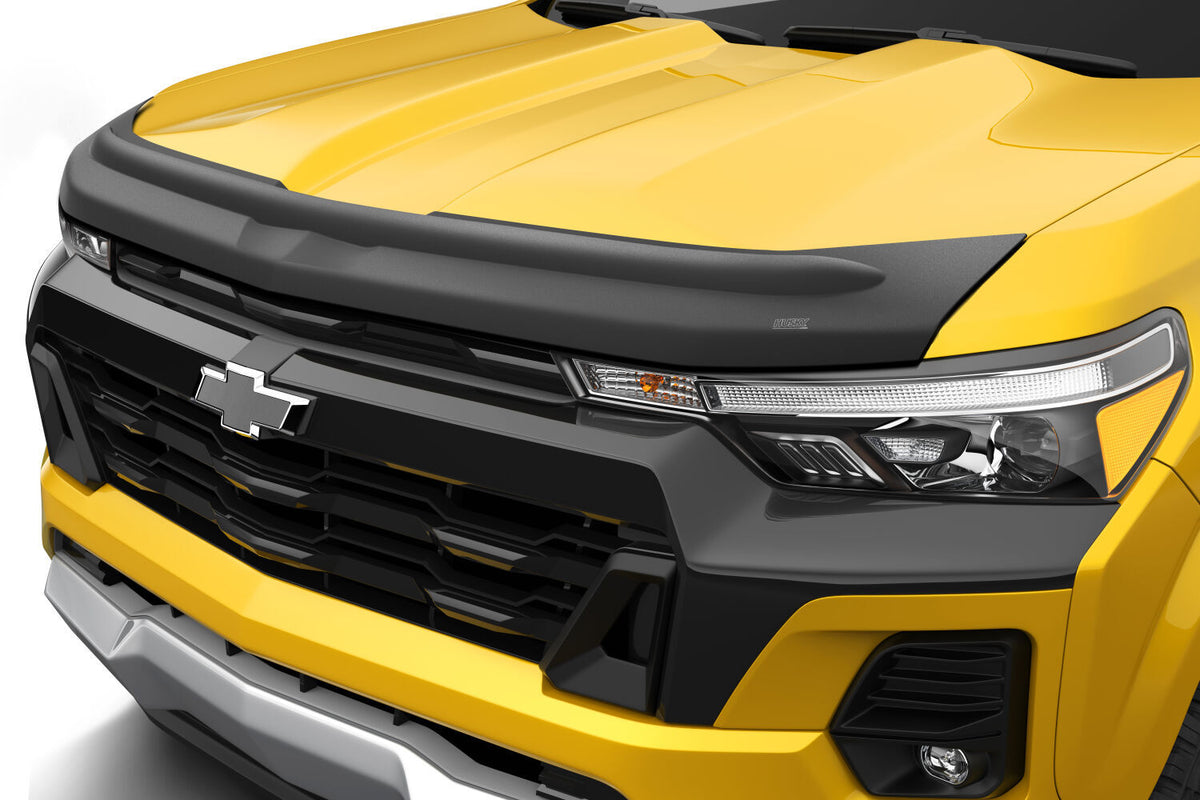 Husky Liners Aeroskin II Hood Protector; Matte Black Low Profile 2830213