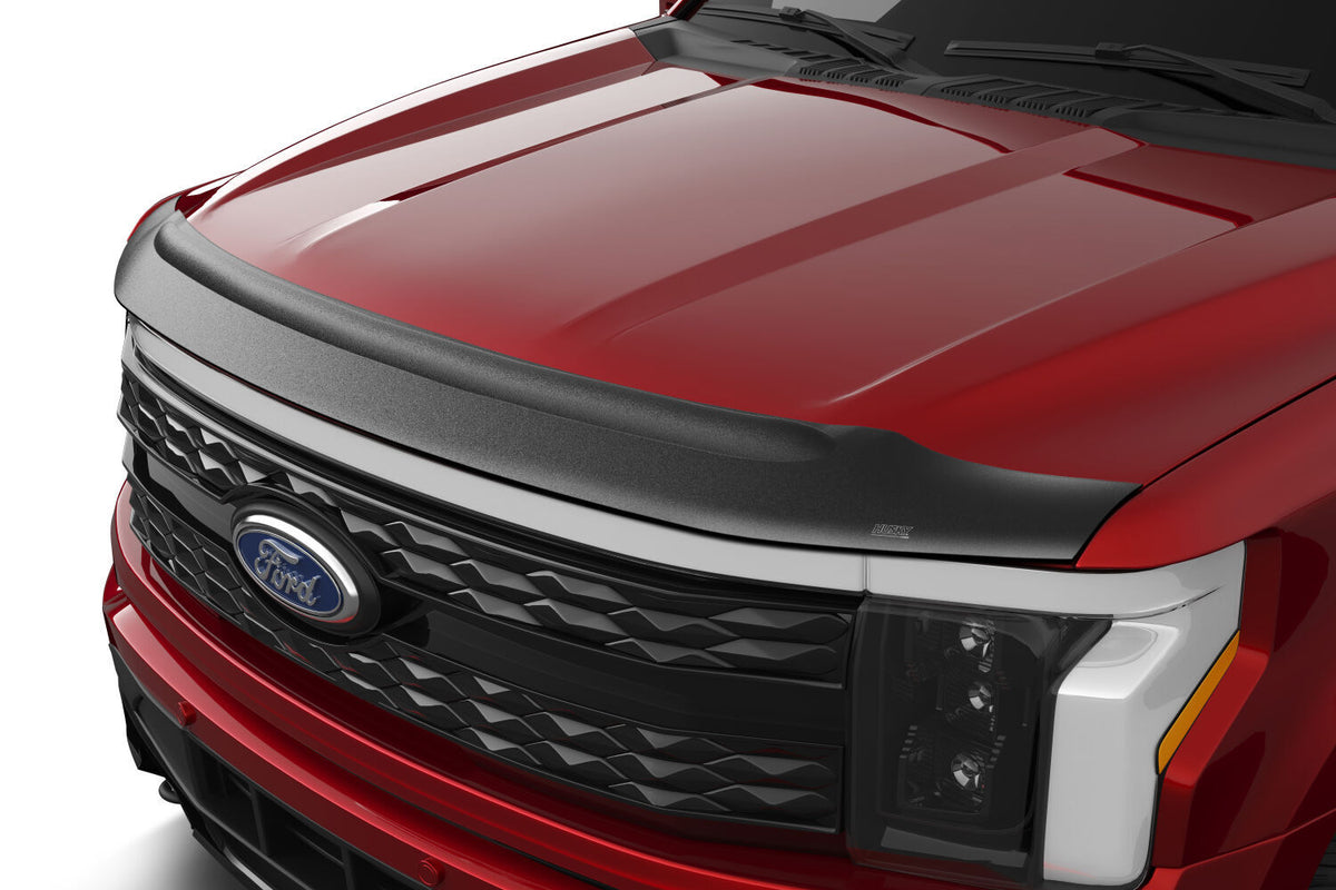 Husky Liners Aeroskin II Hood Protector; Matte Black Low Profile 2830223