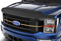 Husky Liners Aeroskin II Hood Protector; Matte Black Low Profile 2830229