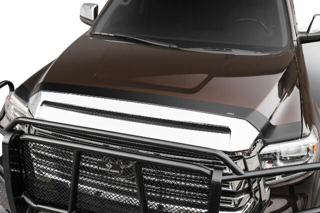Husky Liners 2842094 Aeroskin Flush Mount Dark Smoke Hood Protector for 14-21 Toyota Tundra