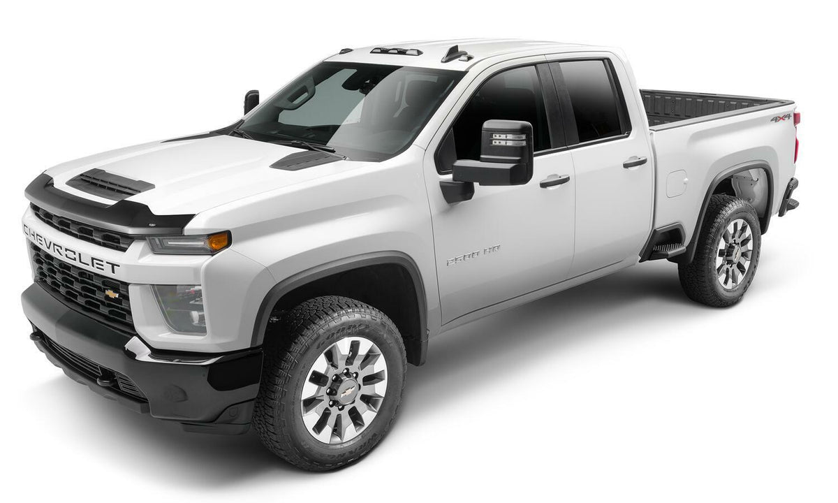 Husky Liners 2842185 Aeroskin Flush Mount Dark Smoke Hood Protector for 20-23 GMC Sierra 2500HD/3500HD