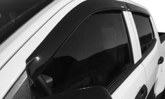 Husky Liners 2854104 Low Profile Ventvisor Deflector; Smoke; Outside Mount; 4 pc.