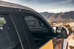 Husky Liners 2854111 Low Profile Dark Smoke Ventvisor Side Window Deflector, 4-Piece Set for 2022-2023 Toyota Tundra CrewMax