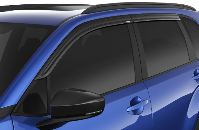 Husky Liners 2854127 Low Profile Ventvisor Deflector; Smoke; Outside Mount; 4 pc.