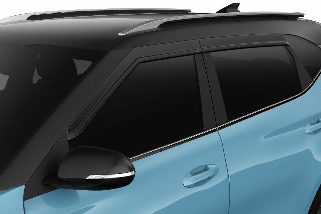 Husky Liners 2854141 Low Profile Ventvisor Deflector; Smoke; Outside Mount; 4 pc.