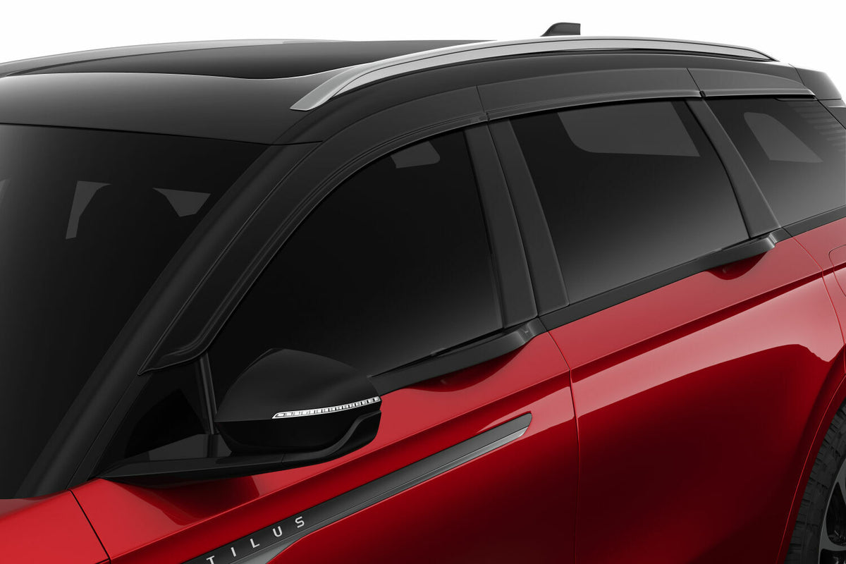 Husky Liners 2856005 Low Profile Ventvisor Deflector; Smoke; Outside Mount; 6 pc.