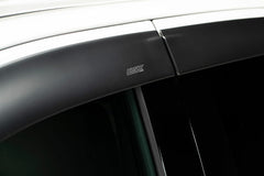 Husky Liners 2857012 Low Profile Ventvisor Deflector; Matte Black; Outside Mount; 4 pc.