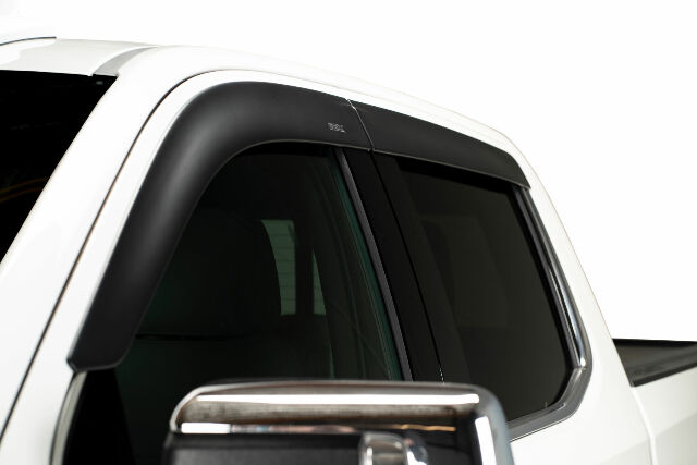 Husky Liners 2857009 Low Profile Ventvisor Deflector; Matte Black; Outside Mount; 4 pc.