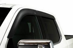 Husky Liners 2857044 Low Profile Ventvisor Deflector; Matte Black; Outside Mount; 4 pc.