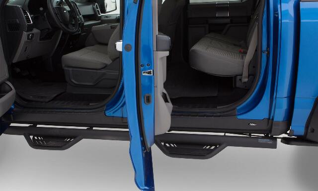 Husky Liners 2874136 Black Trail Armor Rocker Panel and Sill Plate Covers for 2007-2021 Toyota Tundra CrewMax