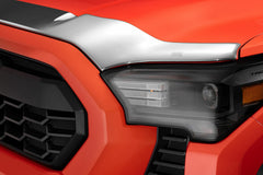 Husky 2892279 Aeroskin Hood Protector Chrome 2024-25 Toyota Tacoma; 2025 4Runner