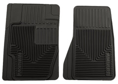 Husky Liners 51121 Heavy Duty Floor Mats Front Floor Mats Black