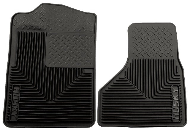 Husky Liners 51201 Heavy Duty Floor Mats Front Floor Mats Black