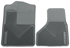 DISCONTINUED - Husky Liners 51202 Heavy Duty Floor Mats Front Floor Mats Grey