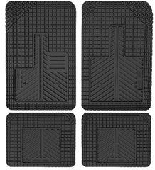 Husky Liners 51502 Front and Rear Floor Mats, Black