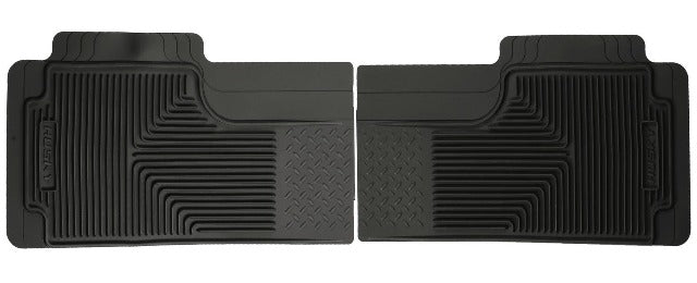 Husky Liners 52011 Heavy Duty Floor Mats 2nd Or 3rd Seat Floor Mats Black