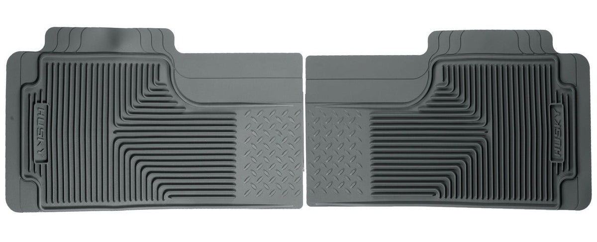 DISCONTINUED - Husky Liners 52012 Heavy Duty Floor Mats 2nd Or 3rd Seat Floor Mats Grey