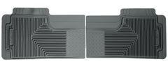 DISCONTINUED - Husky Liners 52012 Heavy Duty Floor Mats 2nd Or 3rd Seat Floor Mats Grey