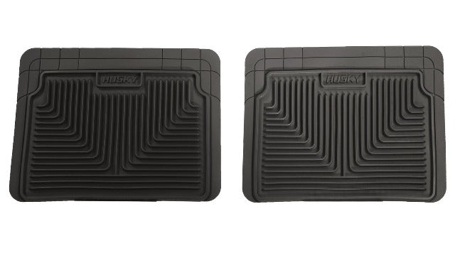 Husky Liners 52021 Heavy Duty Floor Mats 2nd Or 3rd Seat Floor Mats Black